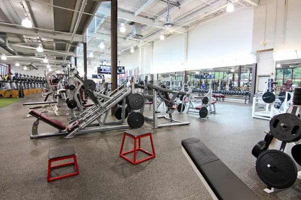 Squat racks and platforms in the strength zone